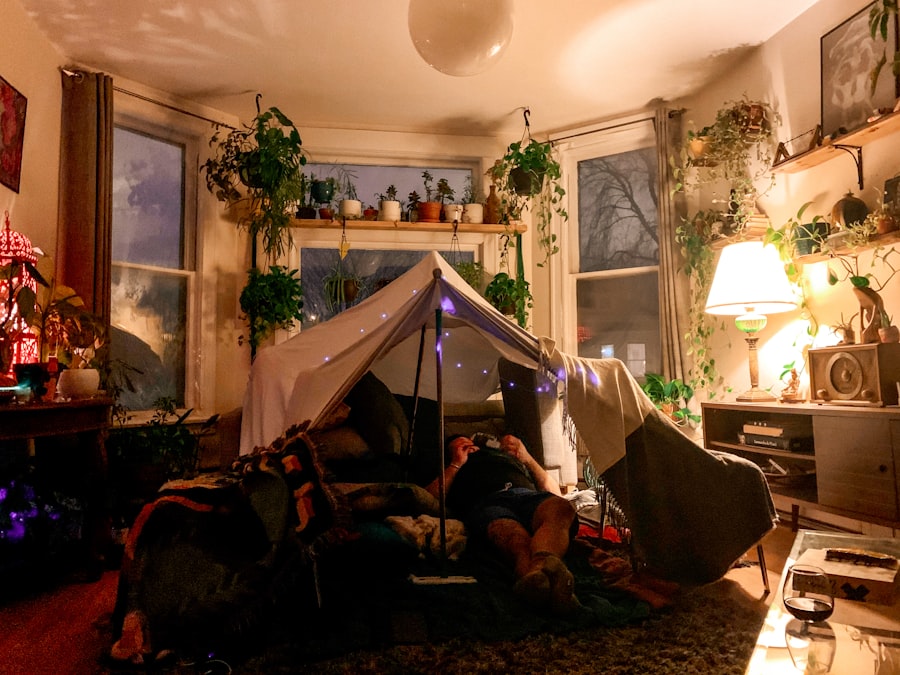 Photo Indoor grow tent
